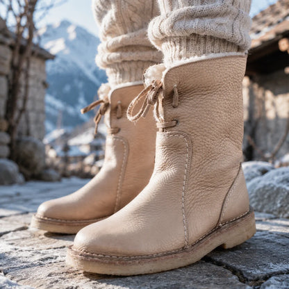 Women's Waterproof Boots Wool Lined Warm Winter Casual Everyday