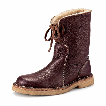 Women's Waterproof Boots Wool Lined Warm Winter Casual Everyday