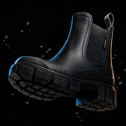 Women's Waterproof Chelsea Boots Slip-On Casual Everyday Ankle Boot