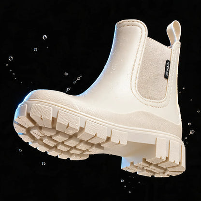 Women's Waterproof Chelsea Boots Slip-On Casual Everyday Ankle Boot