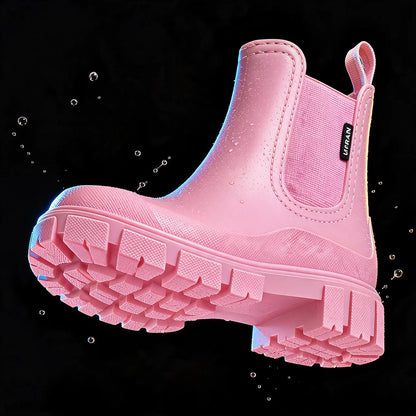 Women's Waterproof Chelsea Boots Slip-On Casual Everyday Ankle Boot