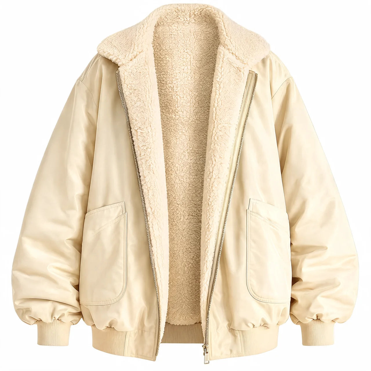 Women's Winter Coat Padded Hood Structured Warm Casual Everyday