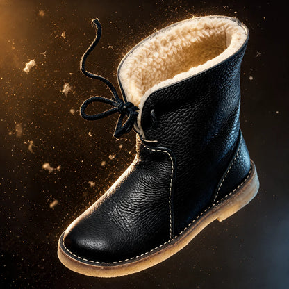 Women's Waterproof Boots Wool Lined Warm Winter Casual Everyday