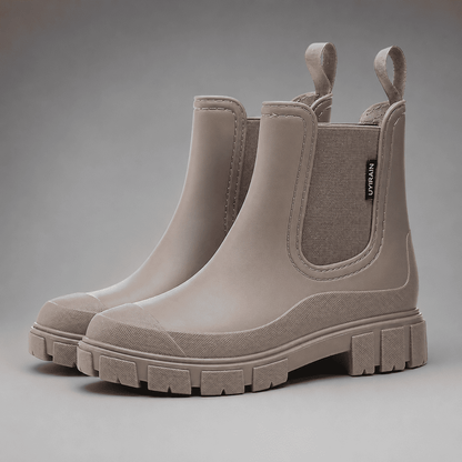 Women's Waterproof Chelsea Boots Slip-On Casual Everyday Ankle Boot