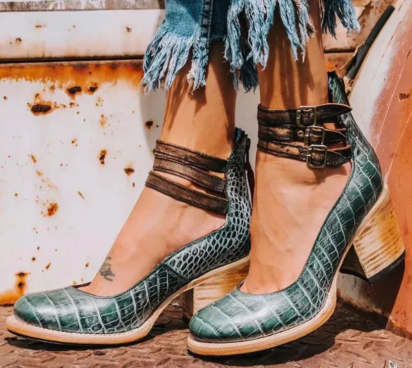 Women's Leather Ankle Boots Chic Elegant Everyday Style