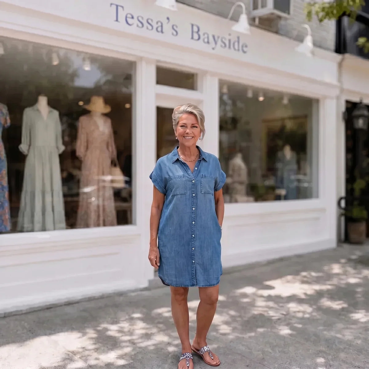 Valerie™ | The Effortless Denim Dress