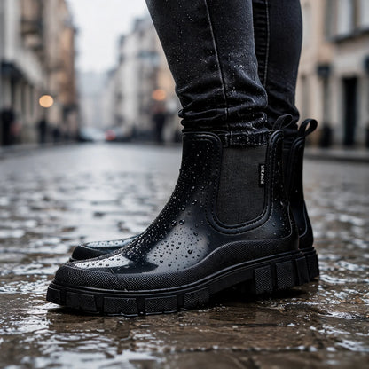 Women's Waterproof Chelsea Boots Slip-On Casual Everyday Ankle Boot