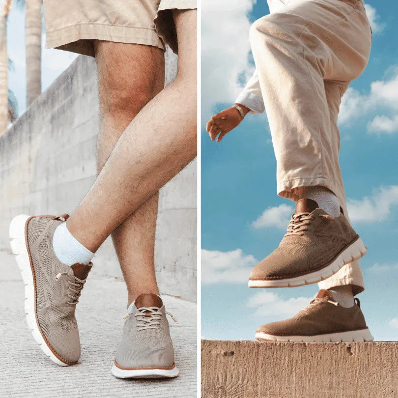 Men's Leather Shoes Breathable Comfort Everyday Casual Smart Formal