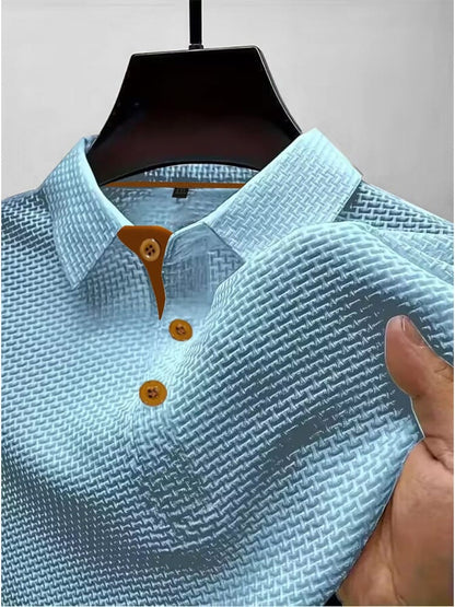 Harrison polo shirt in Light Blue