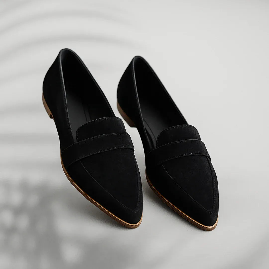 Leather Loafers Men's Elegant Moccasins Slip On Casual Comfort Shoes