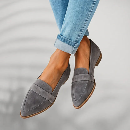 Leather Loafers Men's Elegant Moccasins Slip On Casual Comfort Shoes