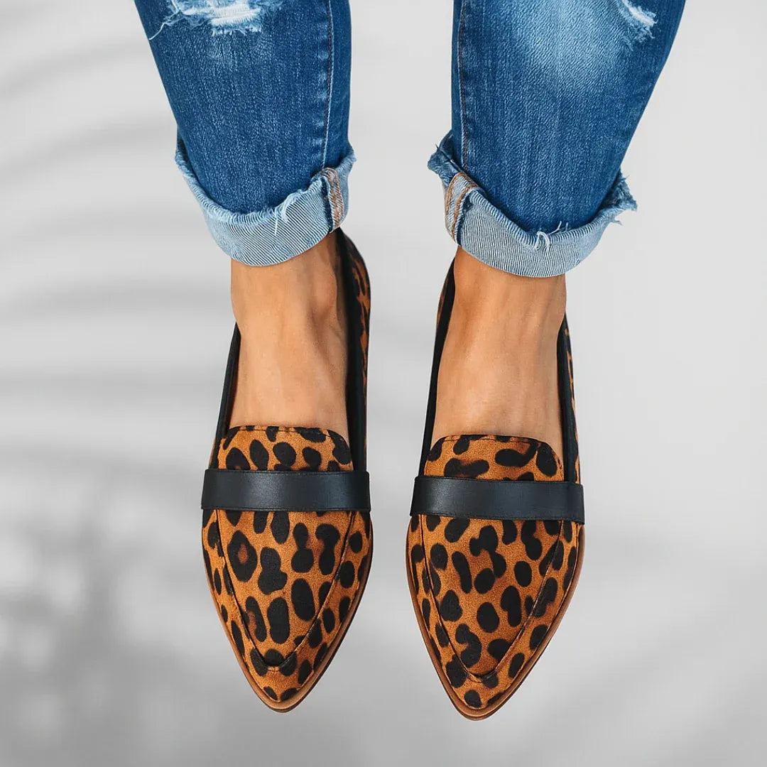 Leather Loafers Men's Elegant Moccasins Slip On Casual Comfort Shoes