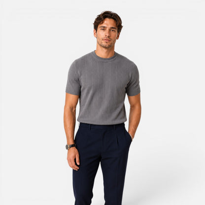 Men's knitted T-shirt