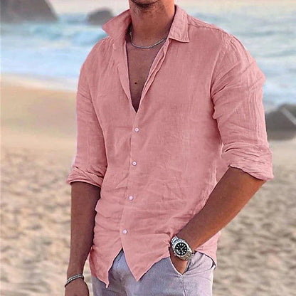 Men's button-up top