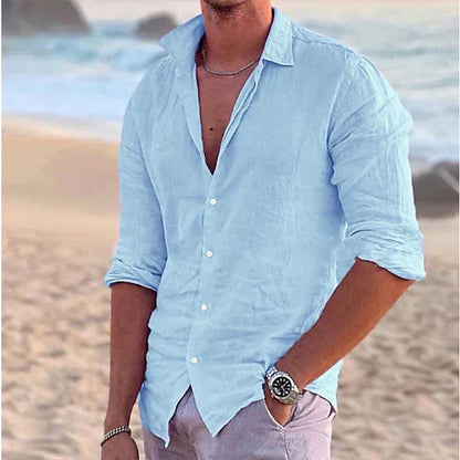 Men's button-up top