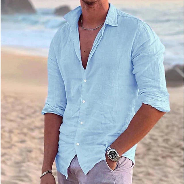 Men's button-up top