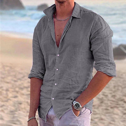Men's button-up top