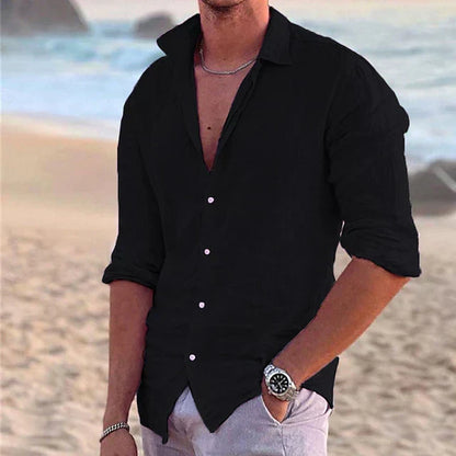 Men's button-up top