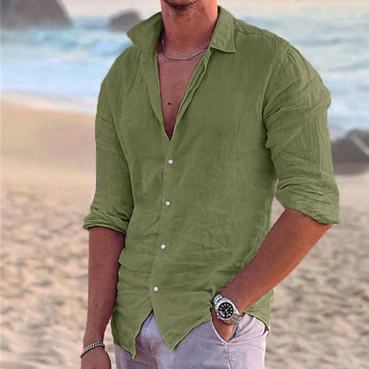 Men's button-up top