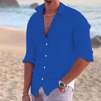 Men's button-up top