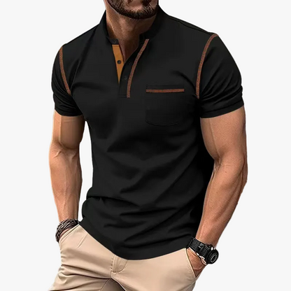 mens-knit-polo-shirt-with-band-collar-and-chest-pocket-1