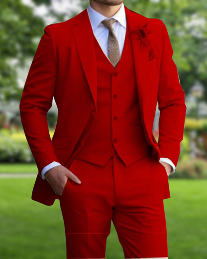 Three-piece suit set