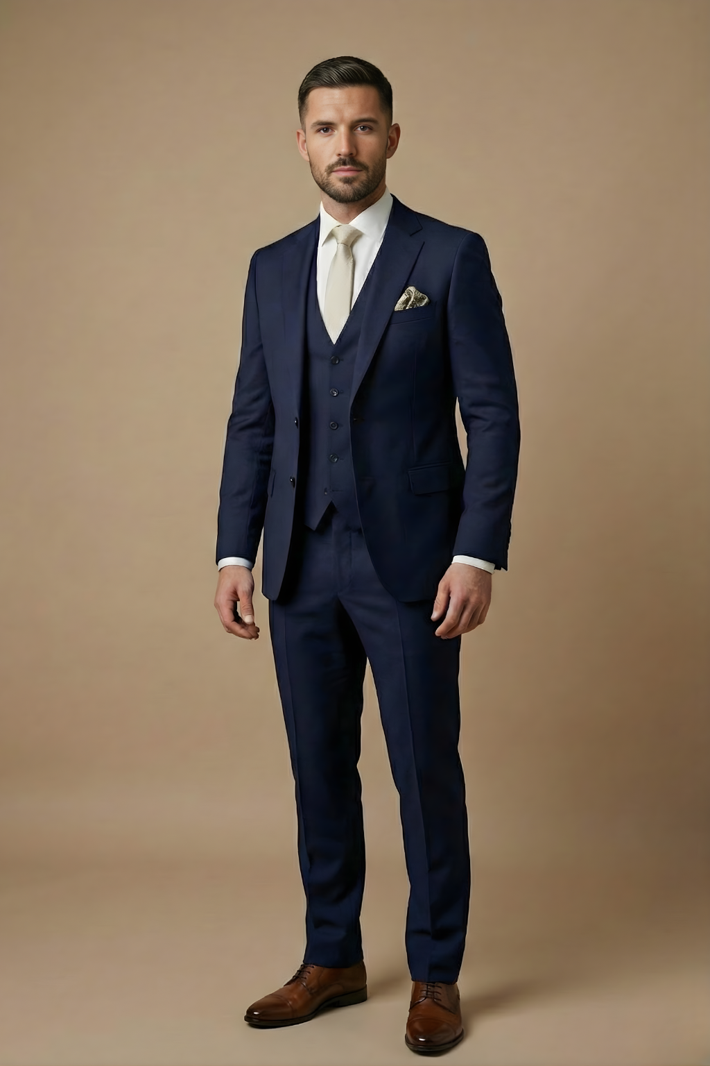 Men's three-piece suit set