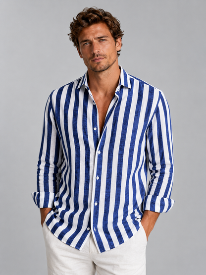 Men's button-up top