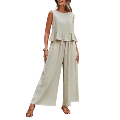 Ursa women's outfit set in Beige