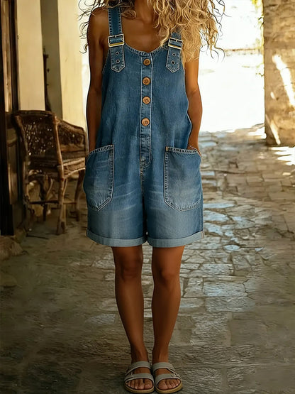 Bree women's jumpsuit in Blue