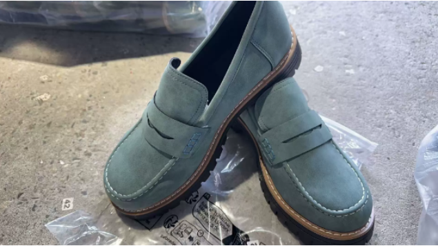 Leather Loafers Men Casual Slip On Shoes Comfortable Everyday Wear