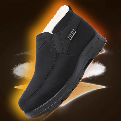 Winter Wool Boots Warm Waterproof Insulated Cold Weather Shoes Men Women