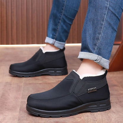 Winter Wool Boots Warm Waterproof Insulated Cold Weather Shoes Men Women
