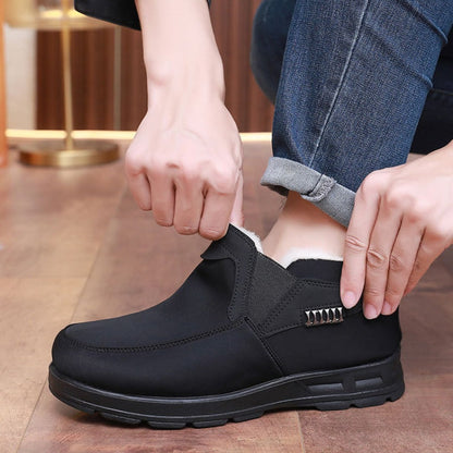 Winter Wool Boots Warm Waterproof Insulated Cold Weather Shoes Men Women