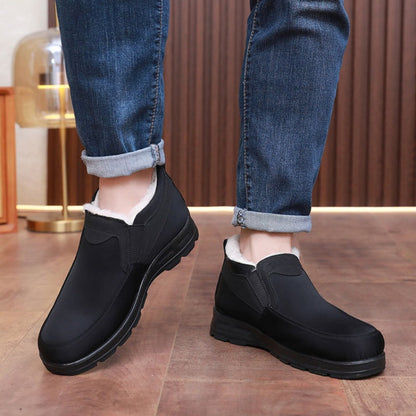 Winter Wool Boots Warm Waterproof Insulated Cold Weather Shoes Men Women