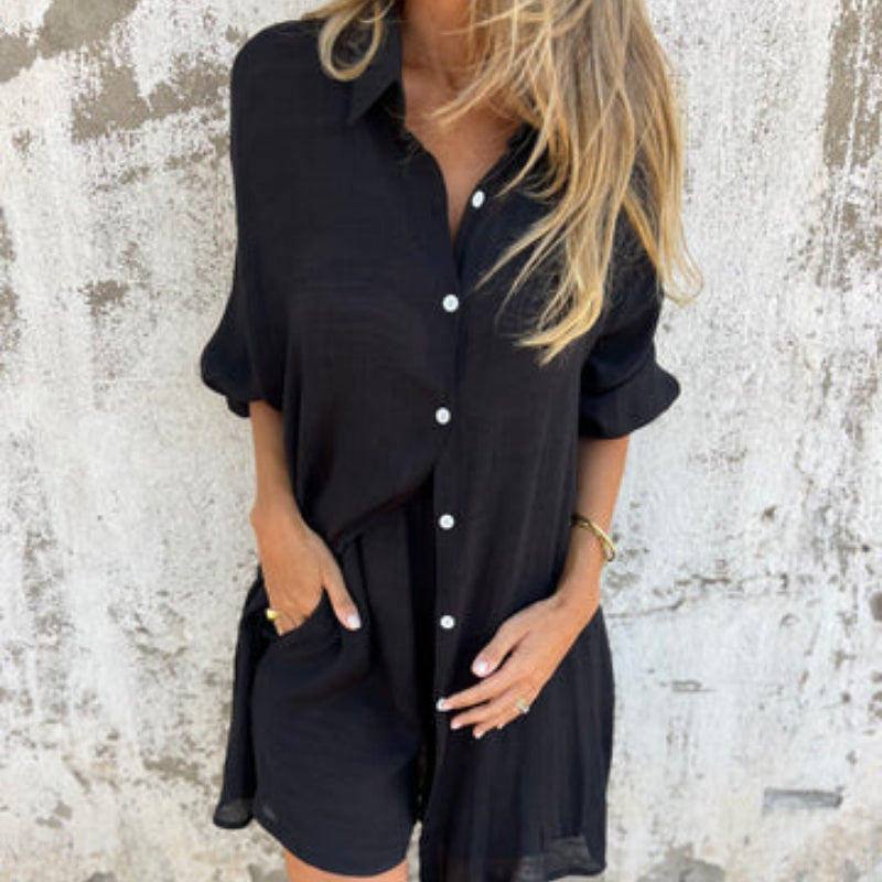 Brooke Lawson women's outfit set in Black