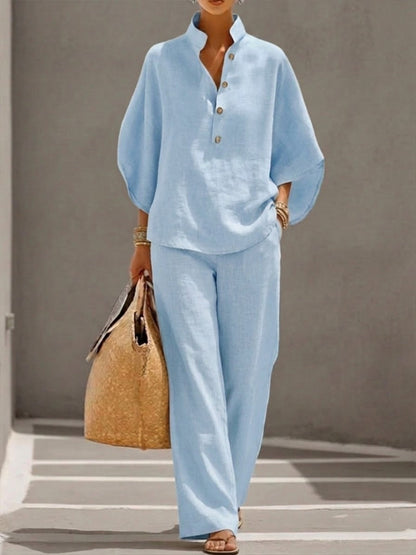 Women's Outfit Set in Light Blue