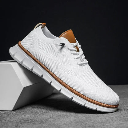 Men's Leather Shoes Breathable Comfort Everyday Casual Smart Formal