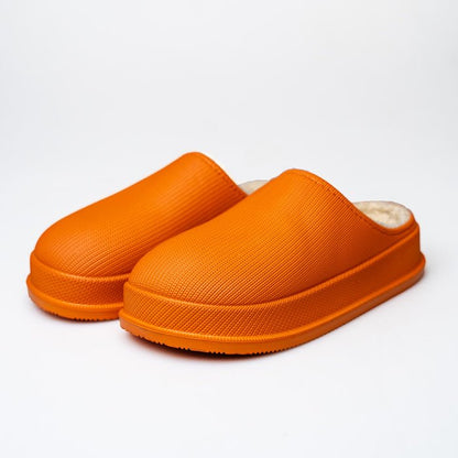 Women's Fluff Flops Slippers Soft Plush Comfortable Indoor Outdoor