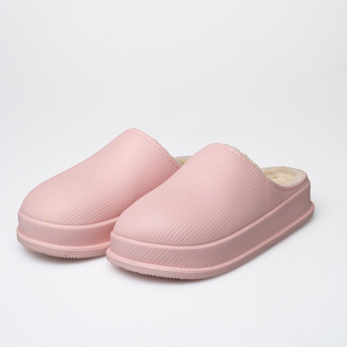 Women's Fluff Flops Slippers Soft Plush Comfortable Indoor Outdoor