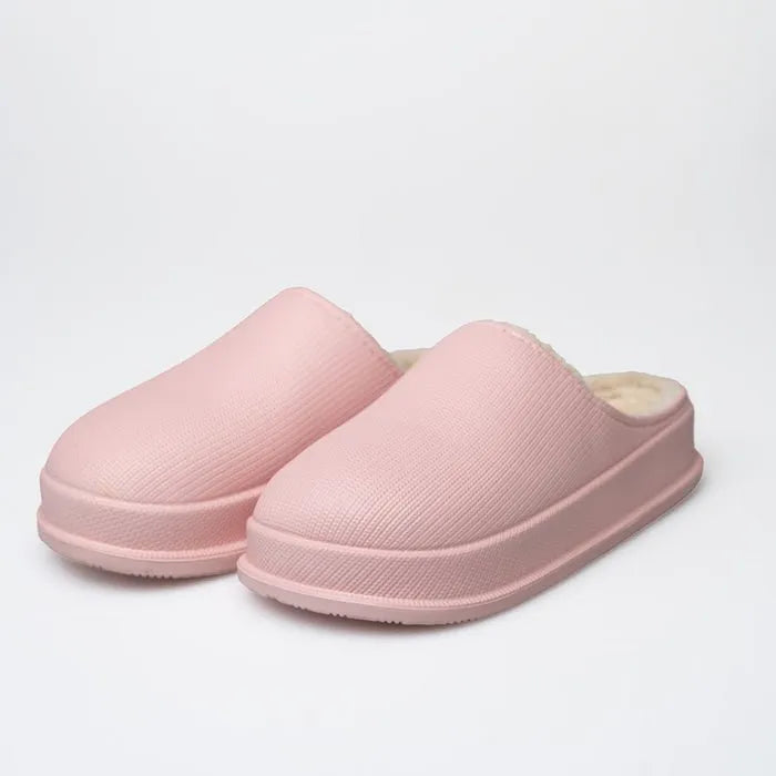 Women's Fluff Flops Slippers Soft Plush Comfortable Indoor Outdoor