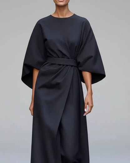 Women's wrap midi dress