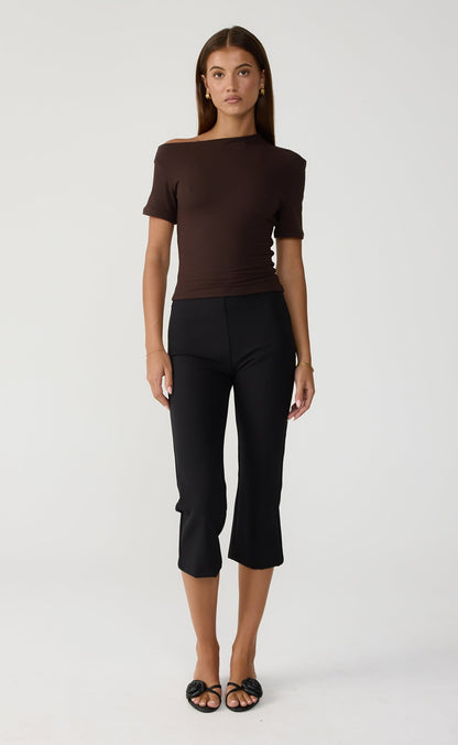 Serene Capri Pants Black - Charcoal Clothing