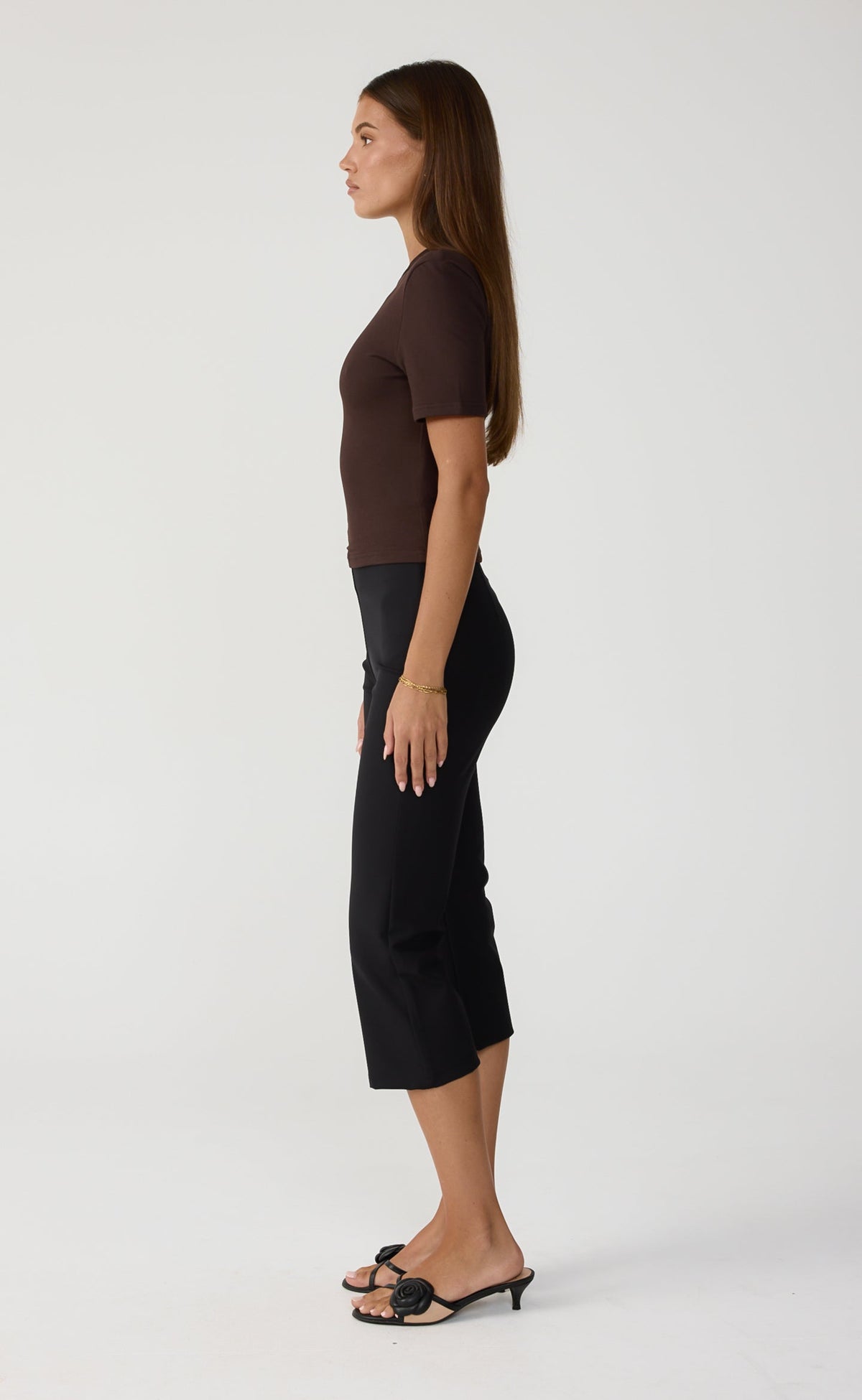 Serene Capri Pants Black - Charcoal Clothing