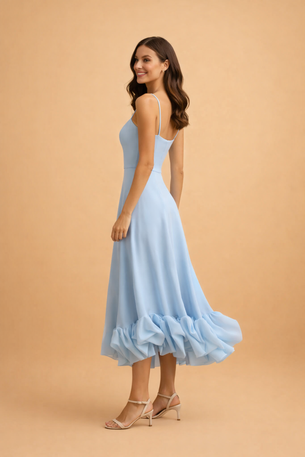 Elegant Boho Women's Summer Dress Vintage Style A-Line Sundress 6