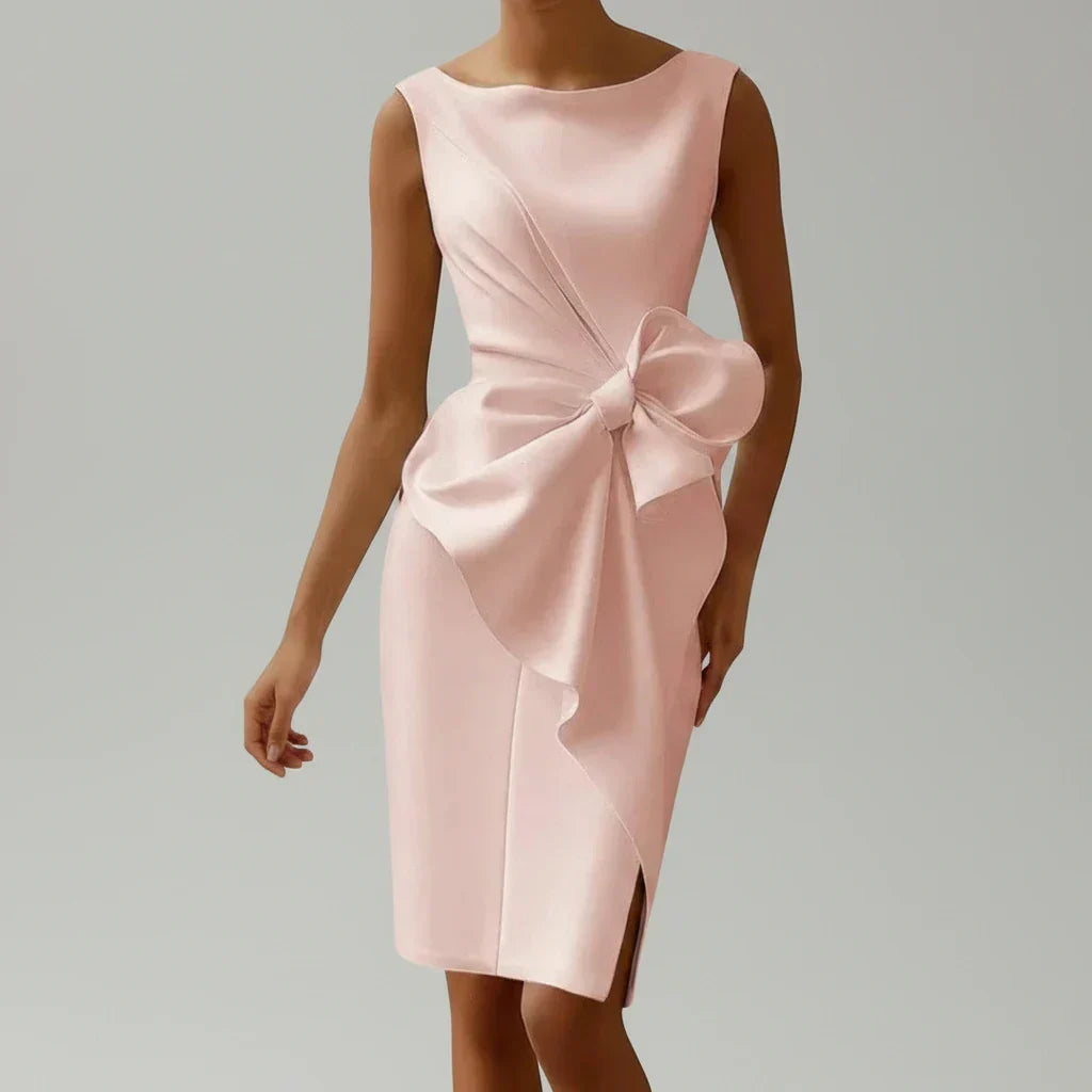 Women's midi sleeveless dress