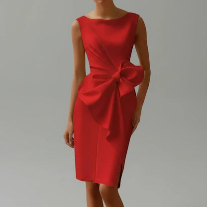 Women's midi sleeveless dress