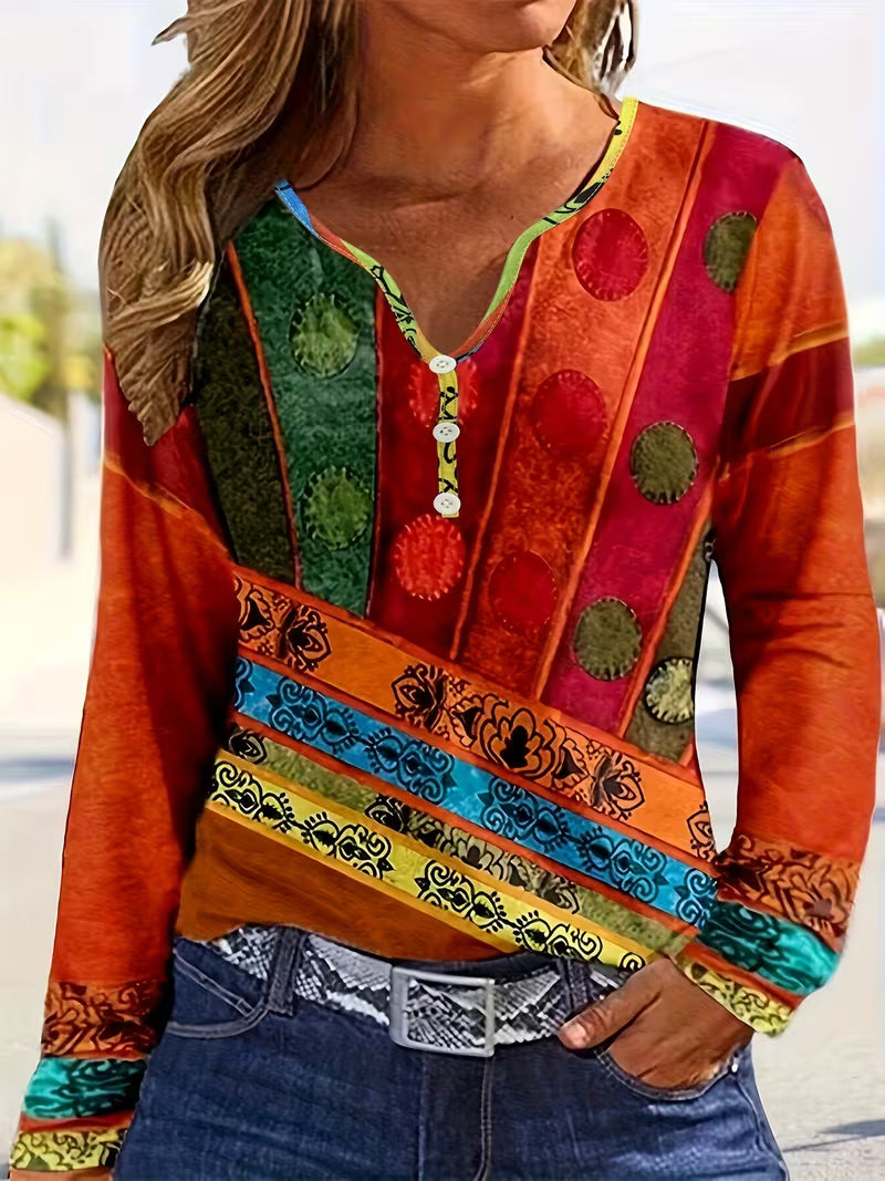 Women's long-sleeve blouse
