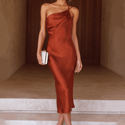 Women's midi sleeveless dress