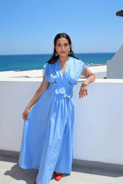 Women's maxi floral dress